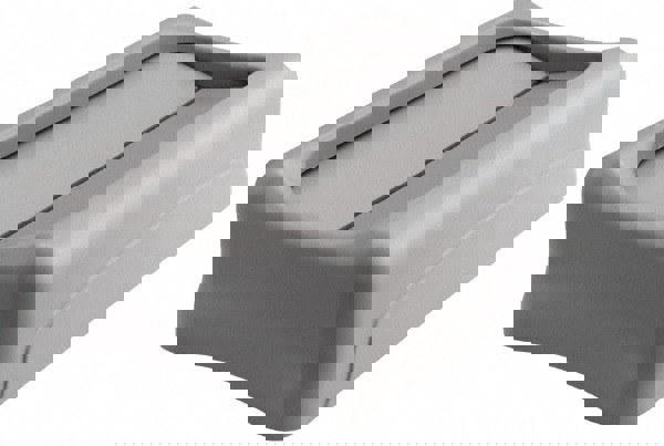 Swing Lid For Slim Jim Waste Container, Gray